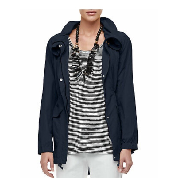 WORN ONCE Eileen Fisher Lightweight Anorak Jacket Sz XS - Picture 1 of 7